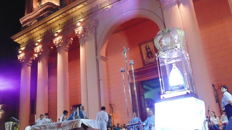 Misa de las familias en honor a la Virgen del Valle