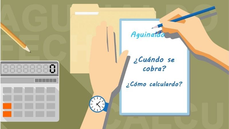 ¿Cómo se calcula y cuándo se cobra el aguinaldo?