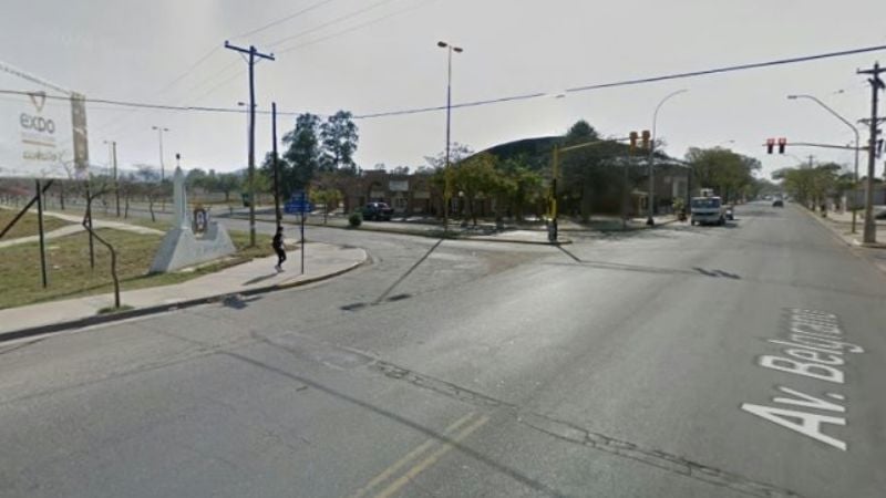 Choque sin heridos en Av. Belgrano y Legisladores