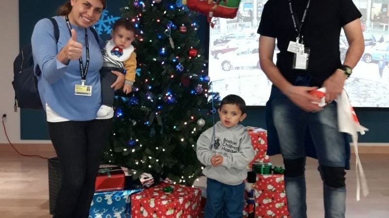 En el Día de la Virgen, Fermín fue dado de alta