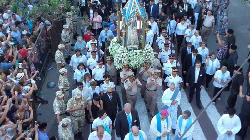 Comenzó la Procesión de la Virgen del Valle