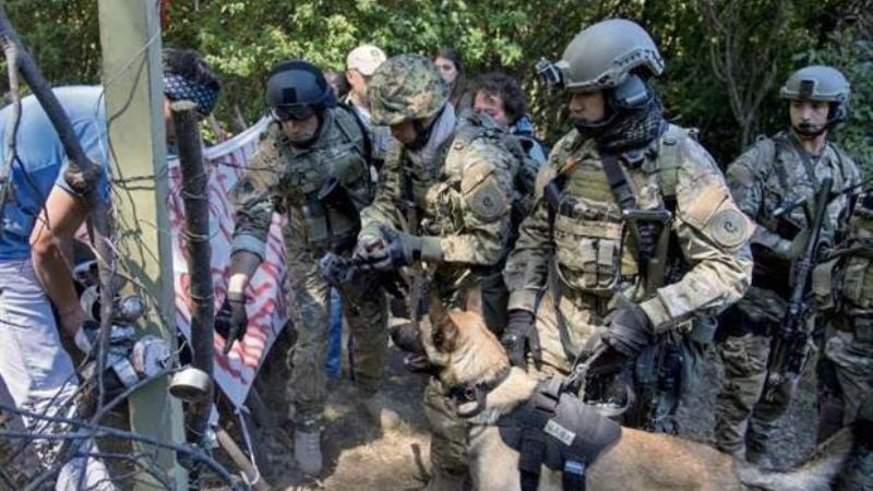 No hallan evidencias de armas a los mapuches