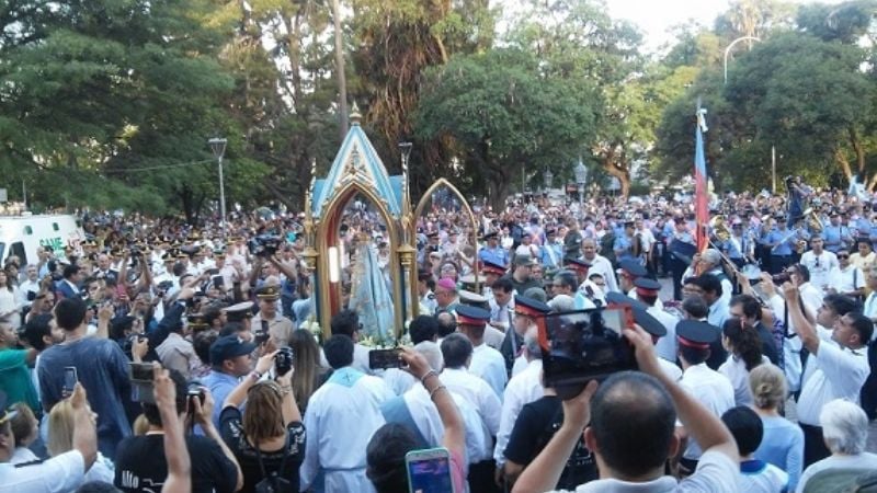 Imponente muestra de amor y devoción a la Madre del Valle