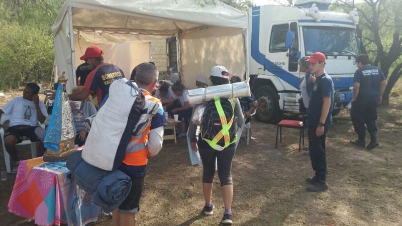 Bomberos Voluntarios de Valle Viejo, solidarios