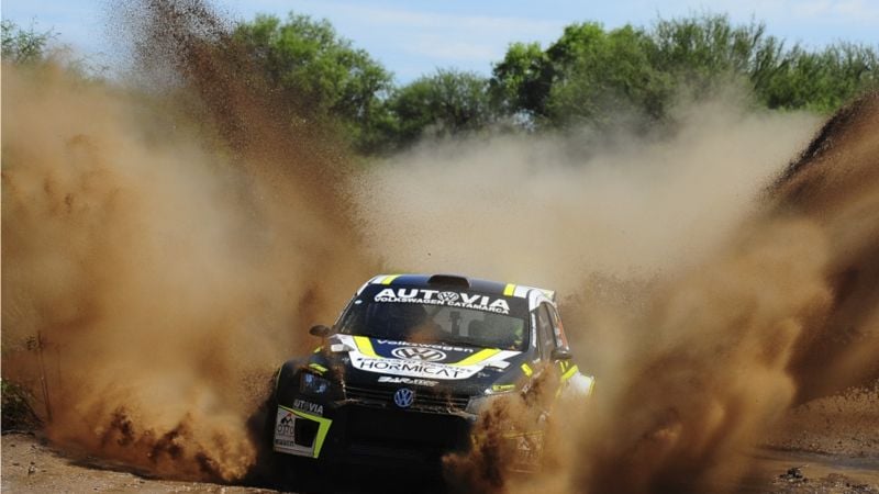 Augusto va ganando la Maxi Rally y busca el título
