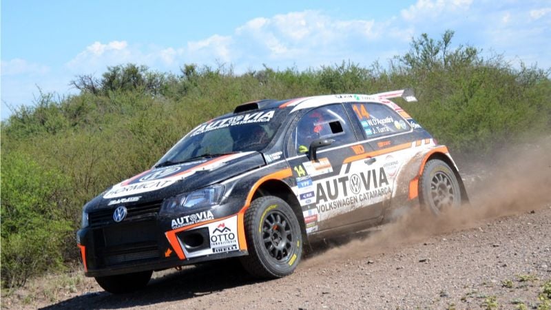 Augusto va ganando la Maxi Rally y busca el título