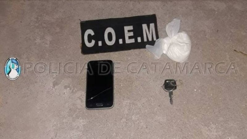 Secuestran droga en el norte de la Capital