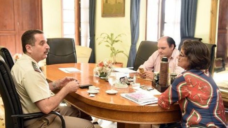 La Gobernadora recibió al Presidente de YMAD