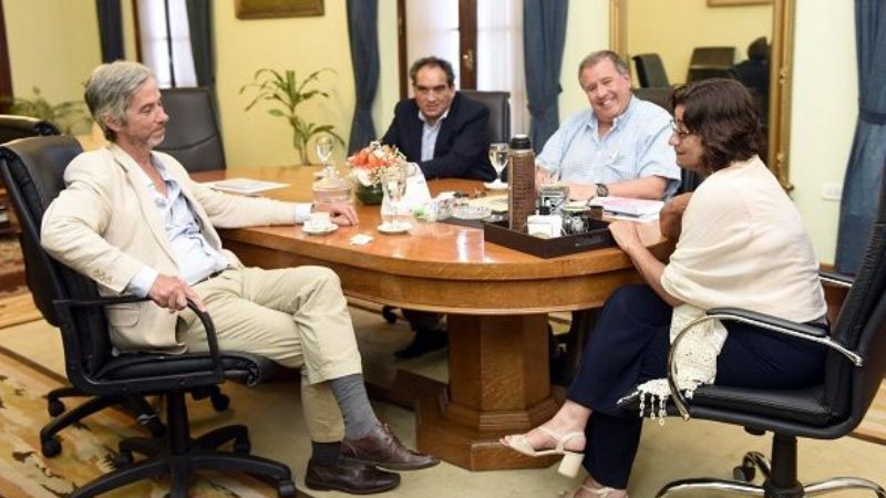 La Gobernadora recibió al Presidente de YMAD