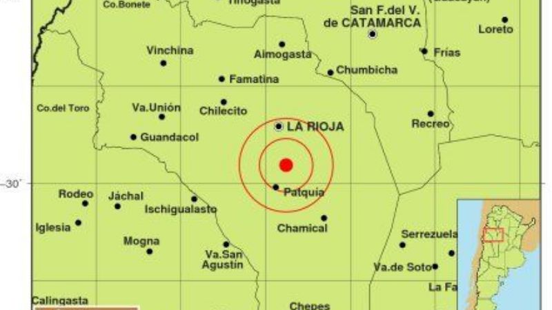 En medio de “La Chaya”, tembló La Rioja