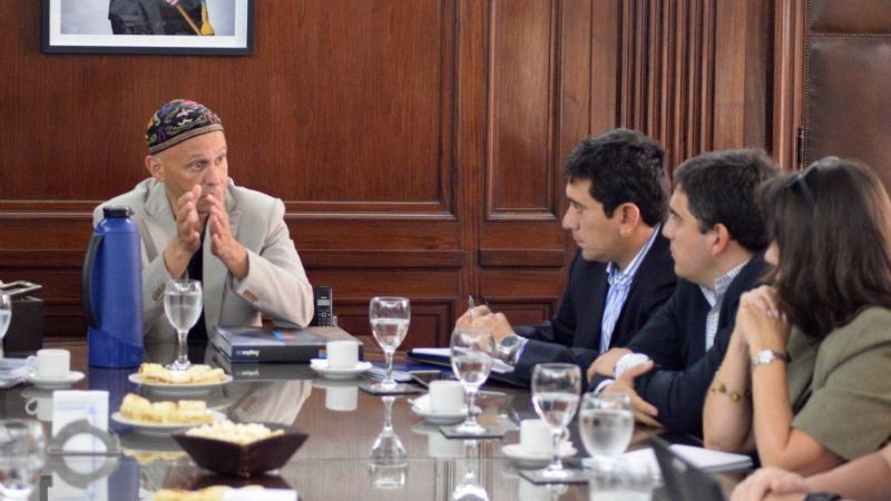 Ferreyra se reunió con el ministro de Ambiente de la Nación