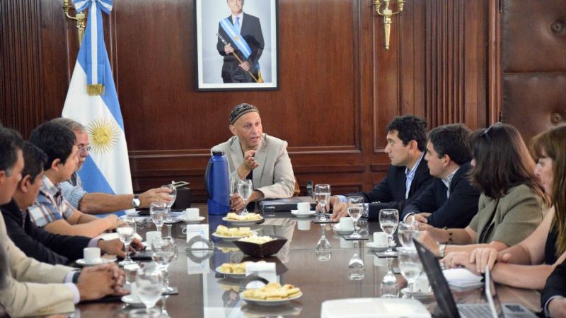 Ferreyra se reunió con el ministro de Ambiente de la Nación