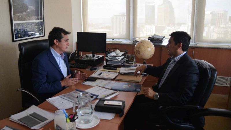 Ferreyra se reunió con el ministro de Ambiente de la Nación