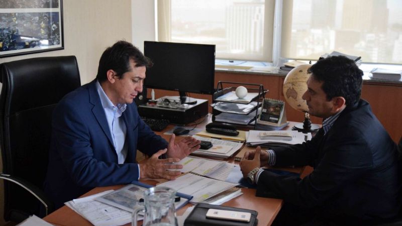 Ferreyra se reunió con el ministro de Ambiente de la Nación