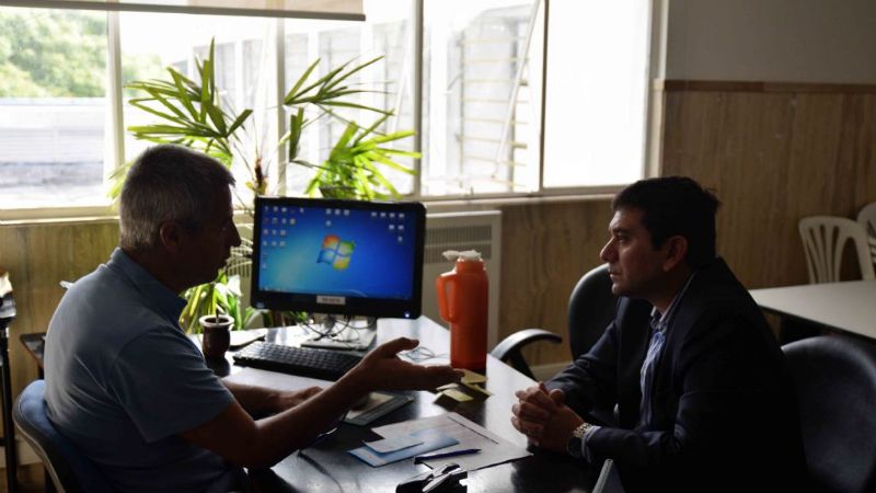 Ferreyra se reunió con el ministro de Ambiente de la Nación