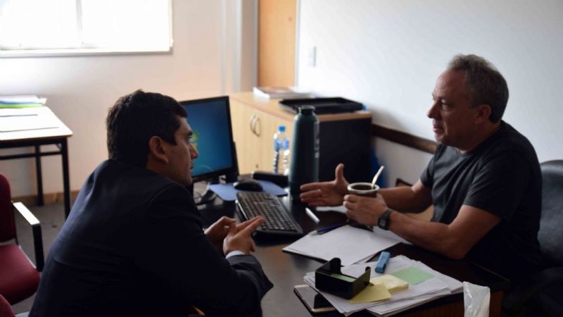Ferreyra se reunió con el ministro de Ambiente de la Nación
