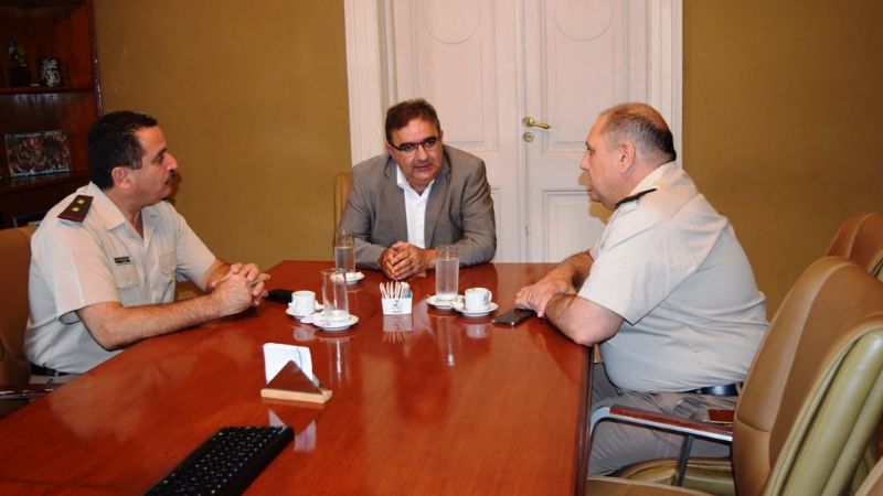 Referentes de Gendarmería visitaron a Jalil