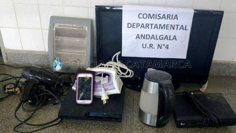 Arrestan a un joven por robo en Andalgalá