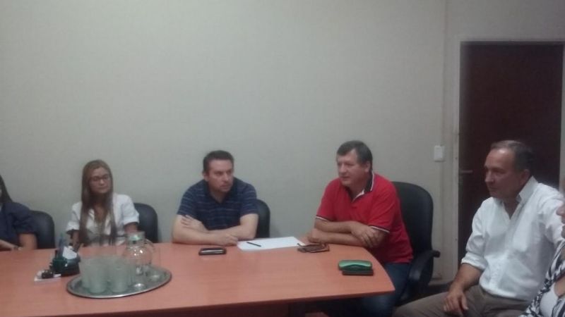 Reunión con el equipo de profesionales del Servicio de Tomografía Computada