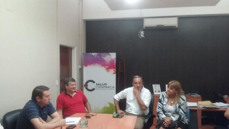 Reunión con el equipo de profesionales del Servicio de Tomografía Computada