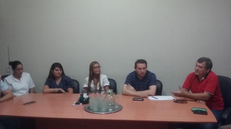 Reunión con el equipo de profesionales del Servicio de Tomografía Computada