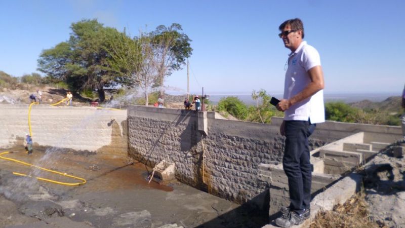 Se inició un plan de recuperación de las plantas potabilizadoras en Pomán