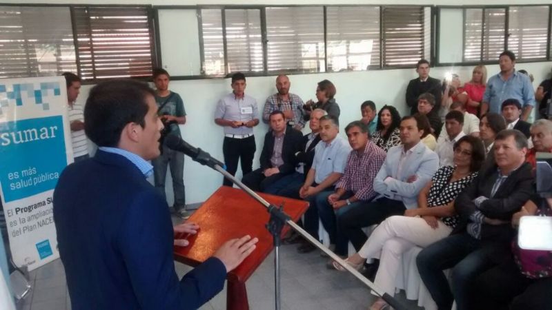 Entregaron insumos del SUMAR en Santa María