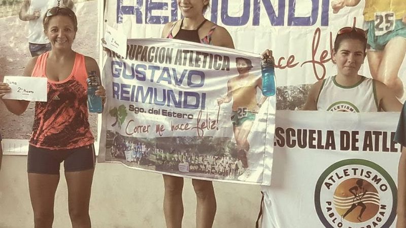 Mónica Giménez ganó su categoría e hizo podio en Santiago