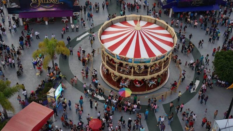 Vecinos quieren que el carrousel se instale en La Alameda