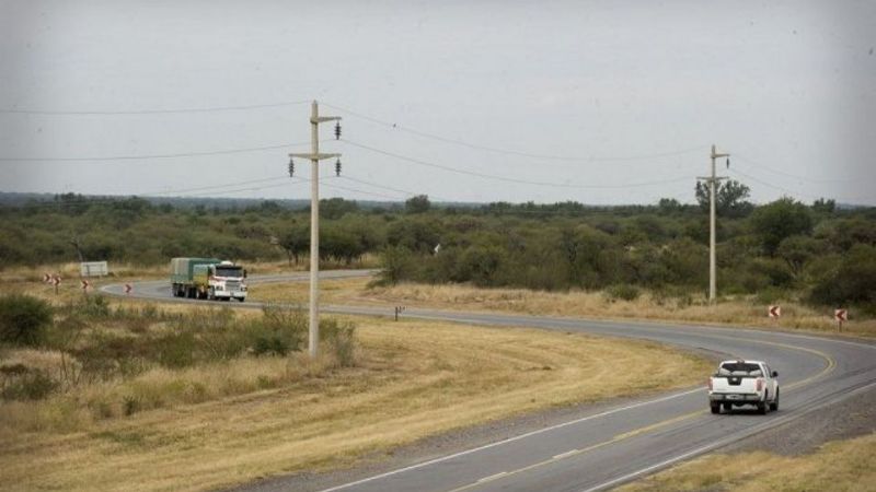 Ruta 157: Tareas de mantenimientos entre San Antonio y Río Albigasta.
