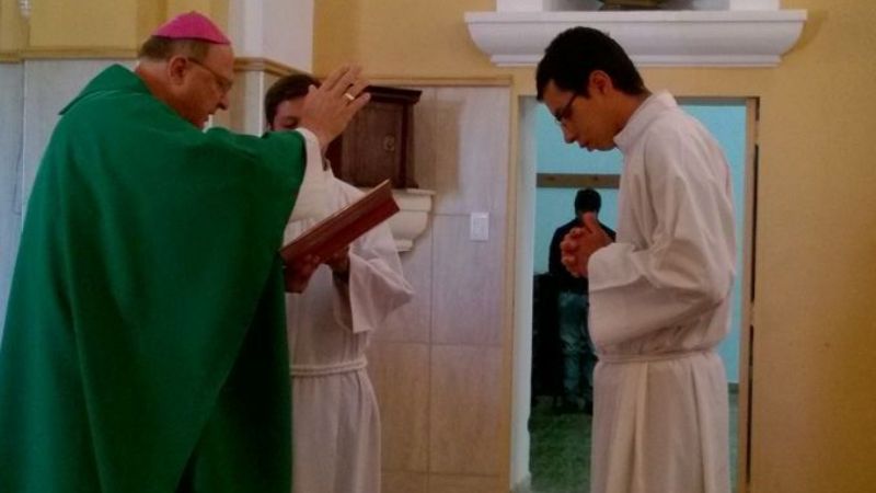 Seminarista catamarqueño fue instituido Ministro Lector