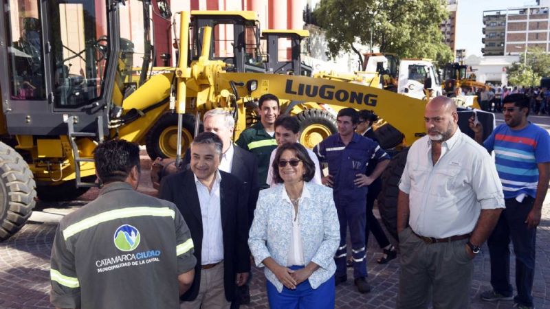 Lucía incorporó nueva maquinaria para Vialidad Provincial