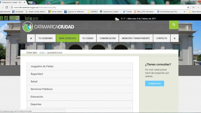 Ahora los vecinos pueden iniciar trámites desde su casa