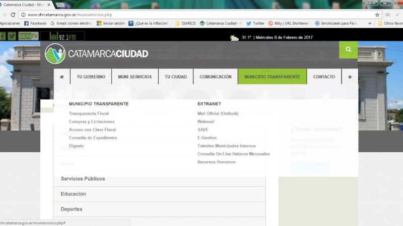 Ahora los vecinos pueden iniciar trámites desde su casa