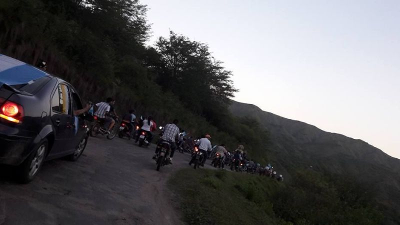 La Virgen del Valle recorrió los pueblos de Paclín