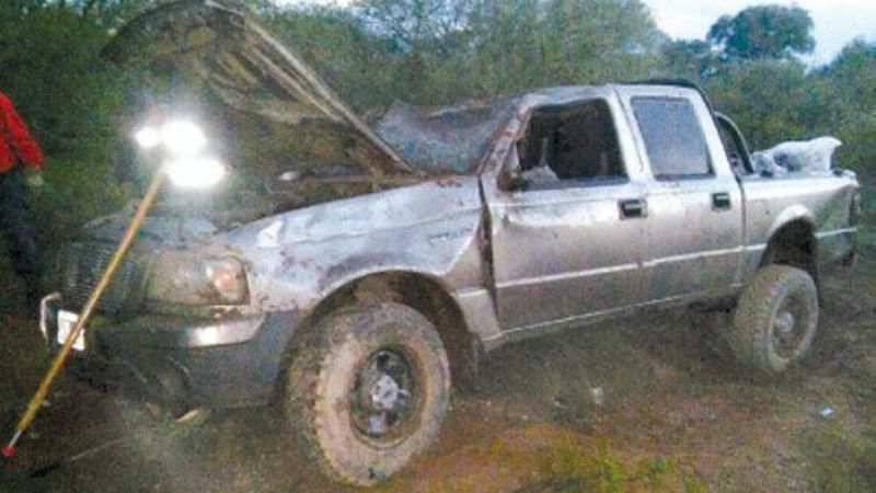 Venían de Mendoza a Catamarca y volcaron en La Rioja