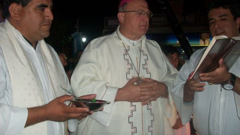 El Obispo bendijo las refacciones del templo de San Juan Bautista en Tinogasta