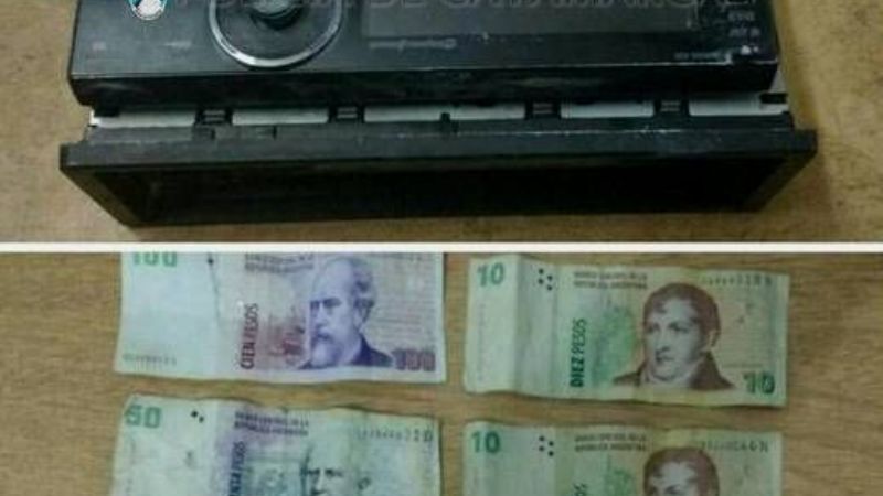 Aprehenden a un ladrón y recuperan elementos robados