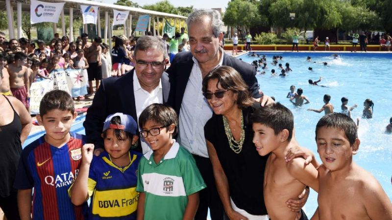 Lucía participó del cierre de las colonias de vacaciones