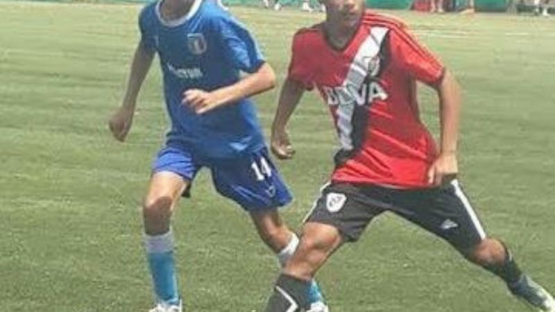 El pibe “belicho” Gerónimo Hernández es jugador de River Plate