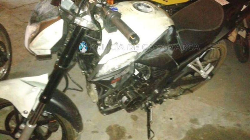 Recuperan una moto robada en la Capital