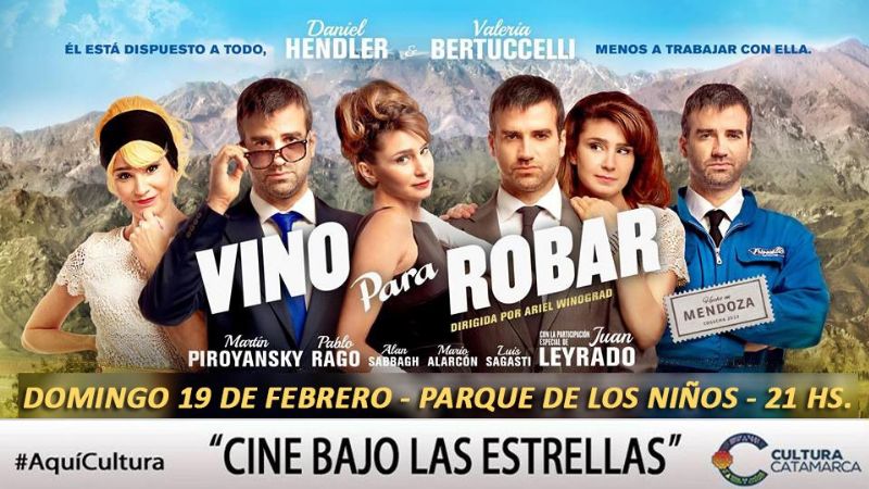 “Vino para robar”, nueva película argentina en el Parque de los Niños