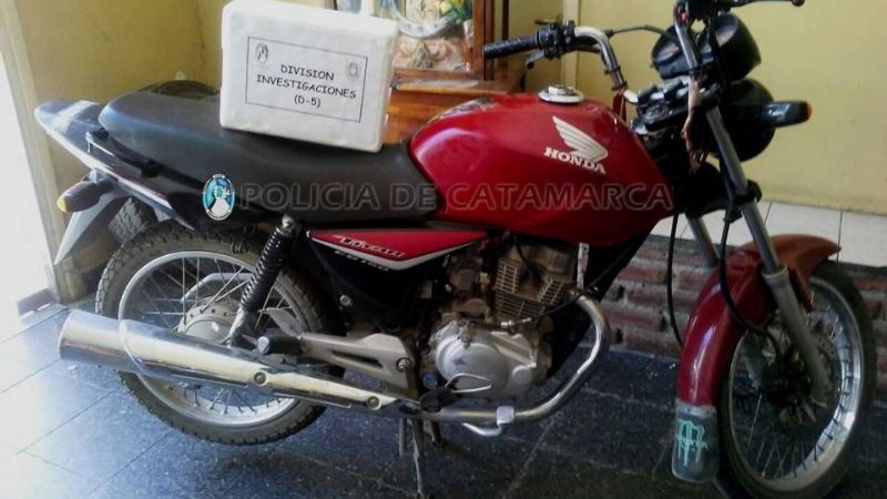 En distintos procedimientos  recuperan dos motocicletas robadas