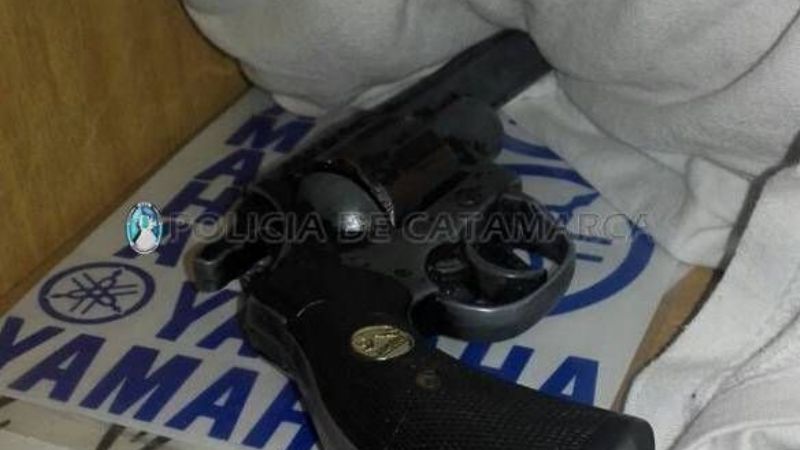 Aprehenden a un hombre y recuperan un arma de fuego