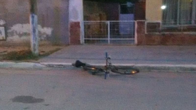 Lo chocaron y huyeron