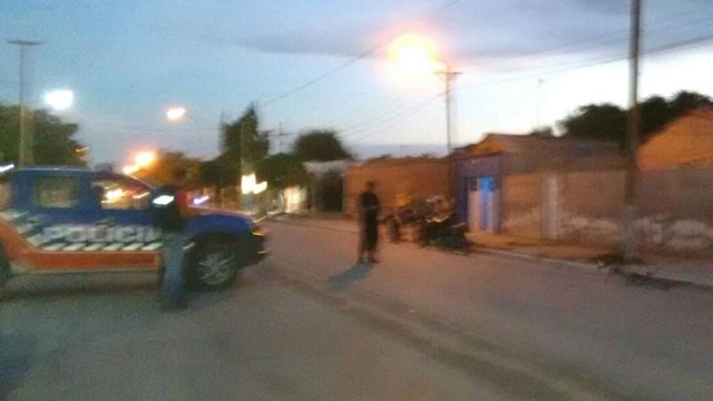 Lo chocaron y huyeron