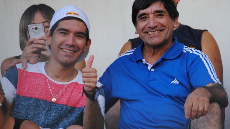 “Nico” Navarro festejó el triunfo del CAI de San Antonio