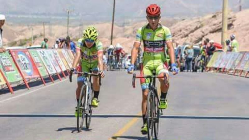"Kuky" Vargas se subió al podio en la Vuelta a San Juan