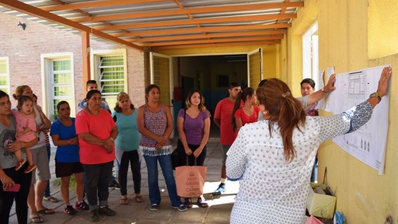 Se presentaron las actividades que se desarrollarán en La Esperanza