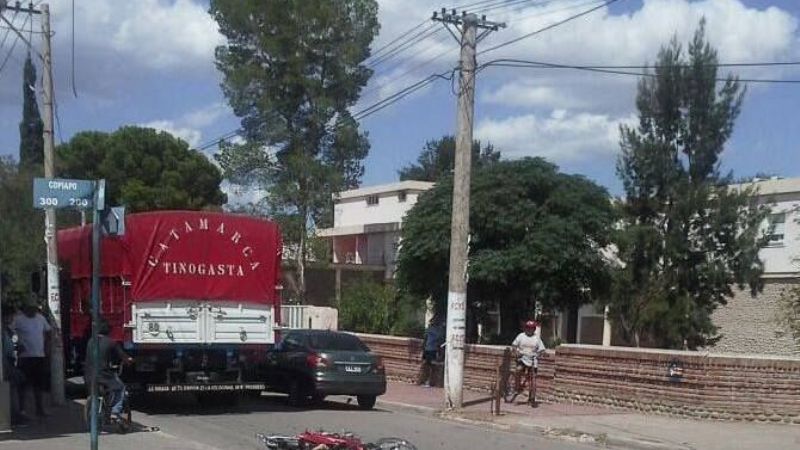 Accidente en Tinogasta